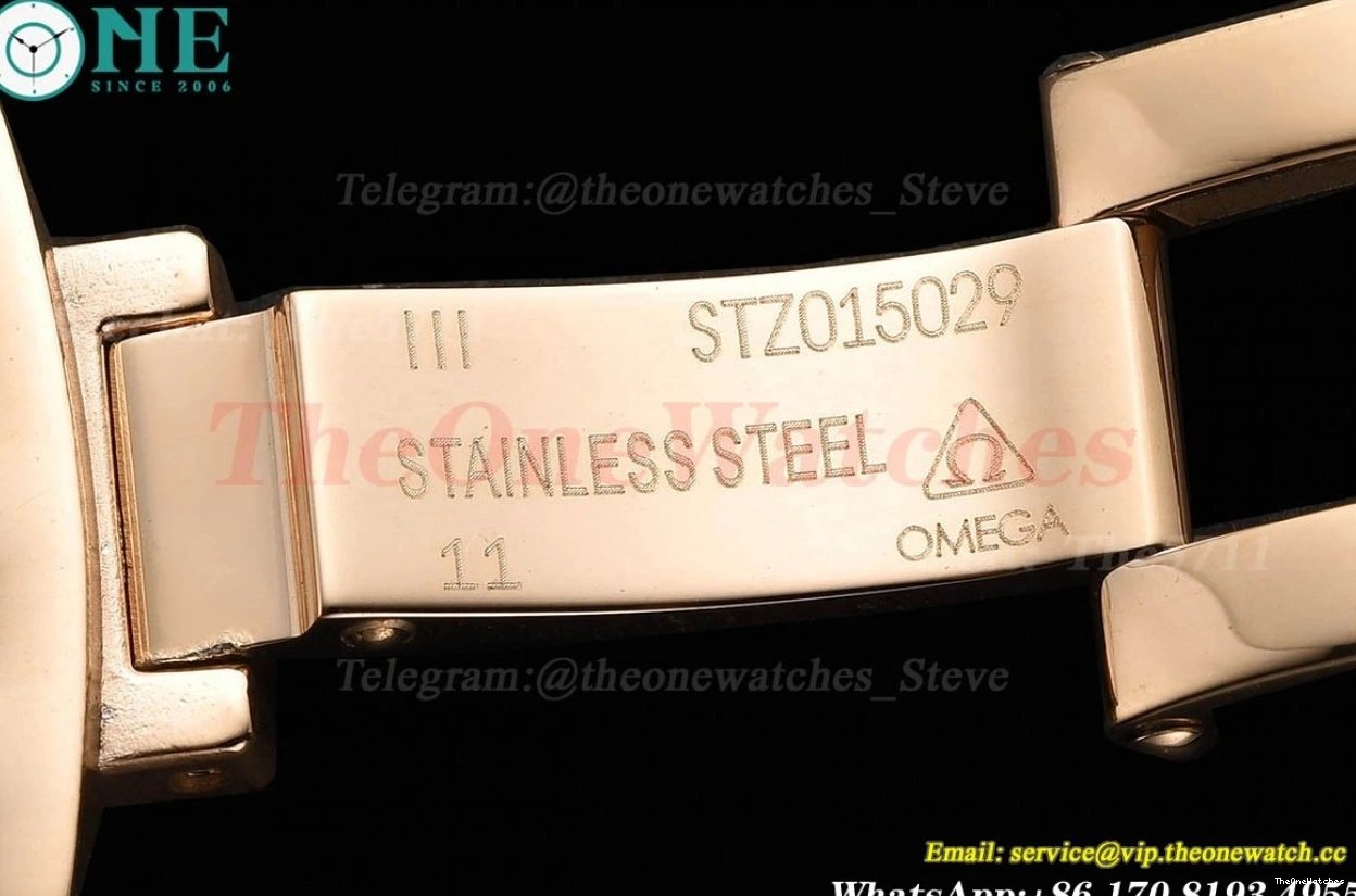 De A8800 RG Prestige Dial Ladies VSF Ville Dia 34mm Brown RG 0108